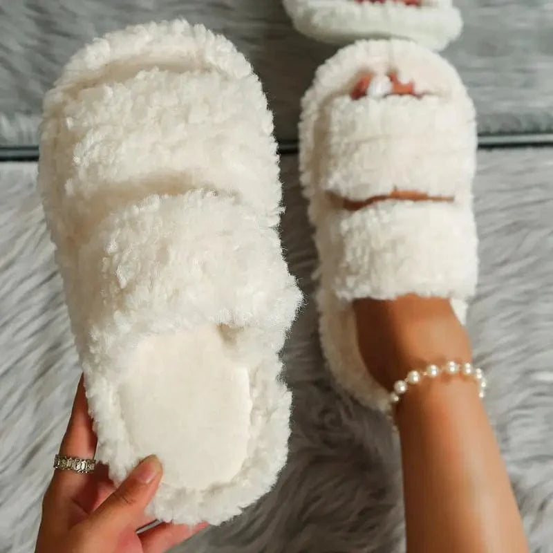 Moumoute Chausson Ouvert Chic