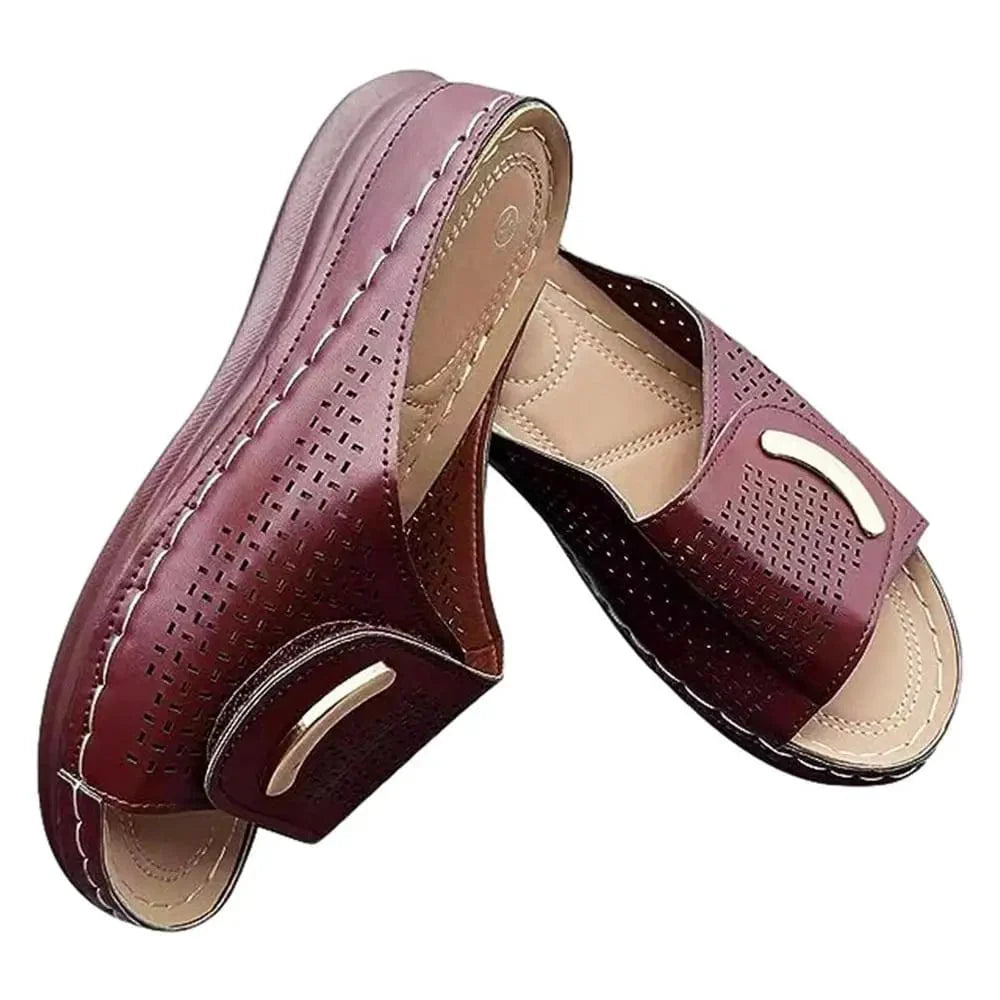 Mode Orthopédique : Chausson Ouvert Confort