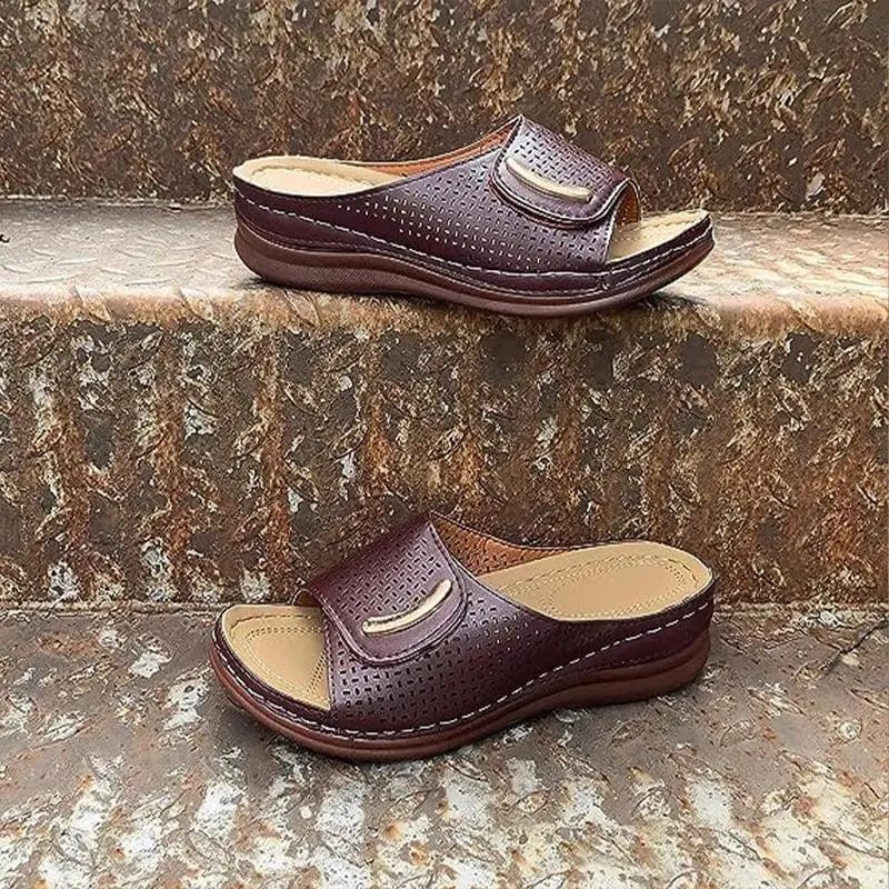Mode Orthopédique : Chausson Ouvert Confort