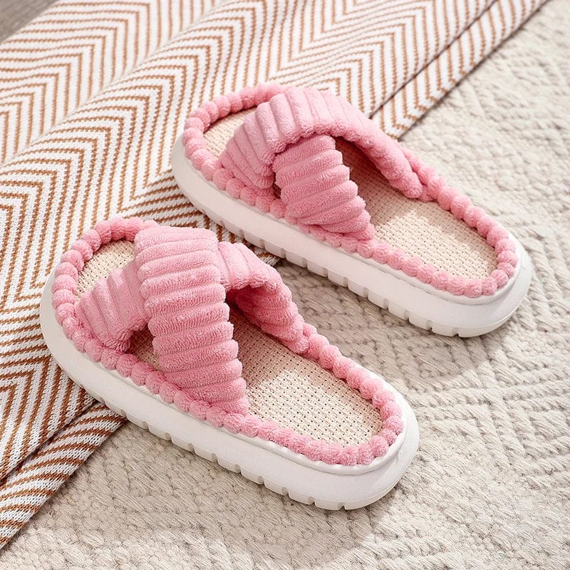 Chausson Ouvert Femme Élégance