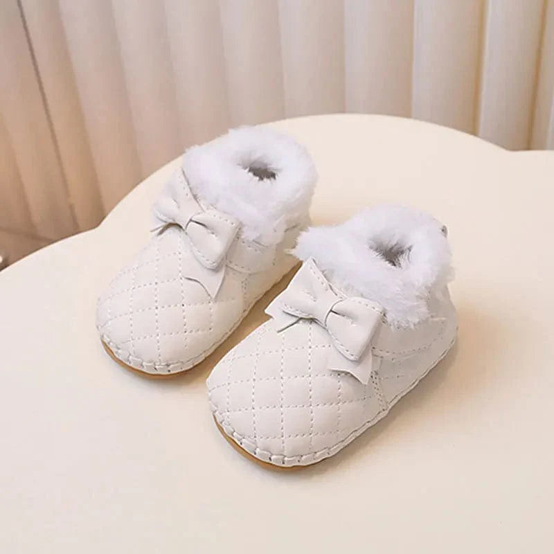 Chaussons Bébé en Cuir PU - Douceur et Élégance