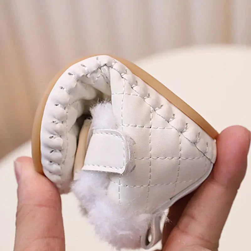 Chaussons Bébé en Cuir PU - Douceur et Élégance