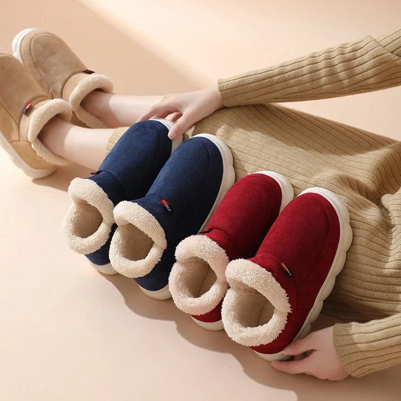 Chaussons Boots Antidérapants CozyStep