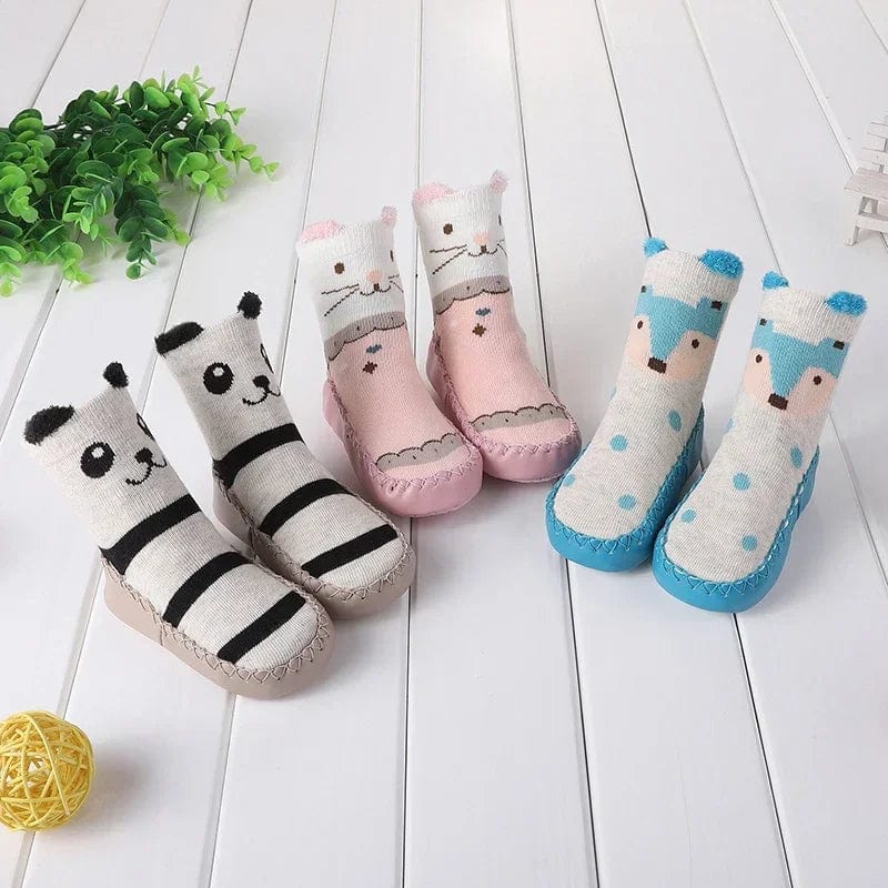 Chaussons Chaussettes Animaux Trendy