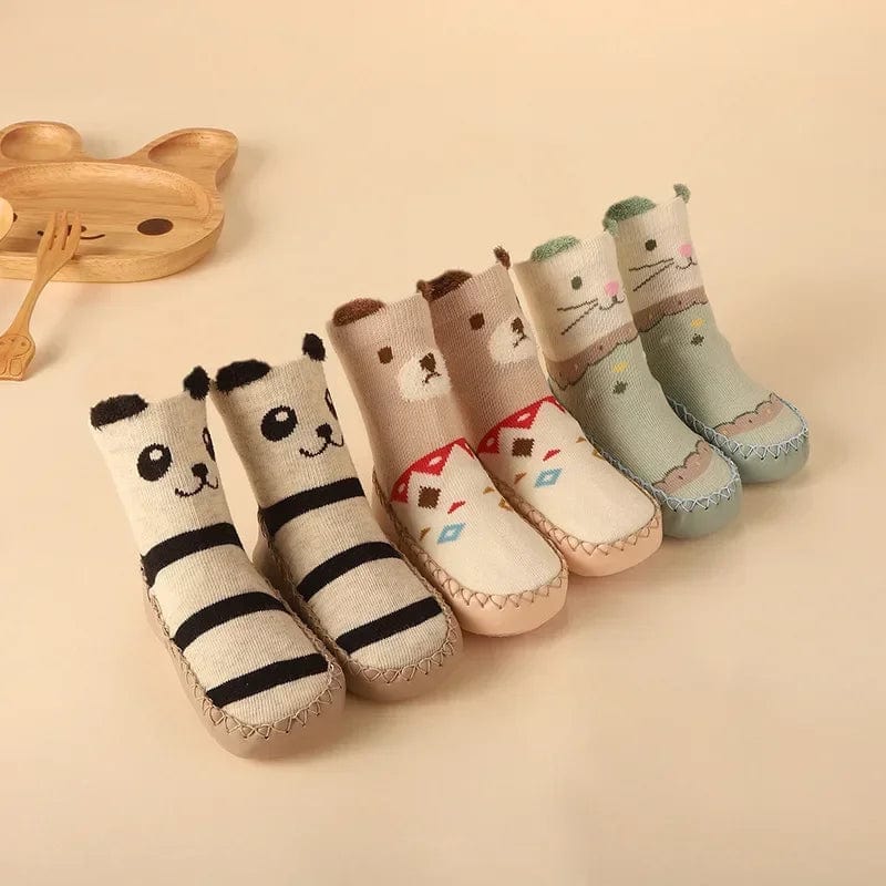 Chaussons Chaussettes Animaux Trendy