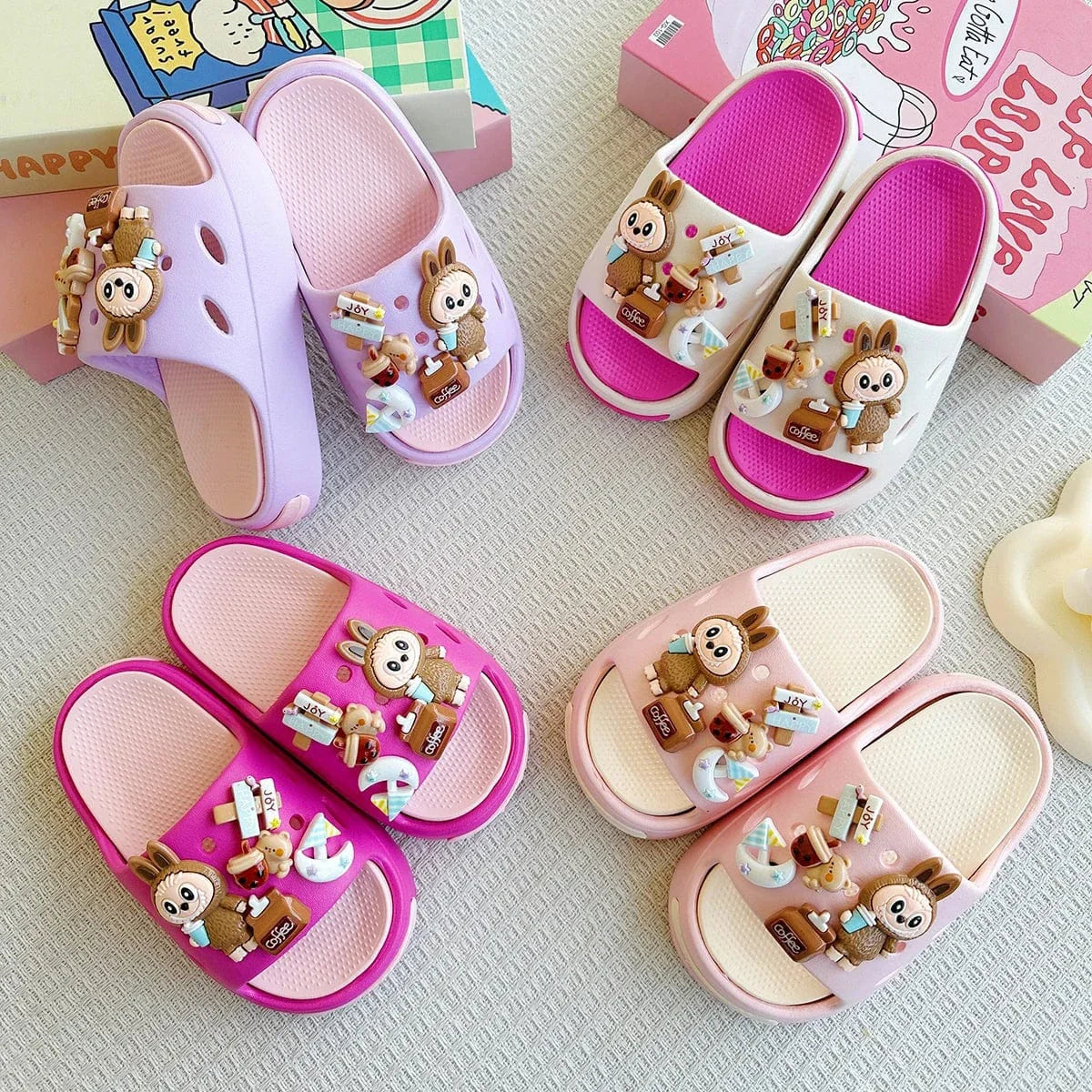 Chaussons Antidérapants Enfants Été - Confort et Style