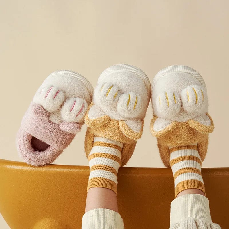 Chaussons Enfant Pattes de Chat Magiques