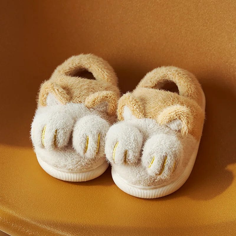 Chaussons Enfant Pattes de Chat Magiques