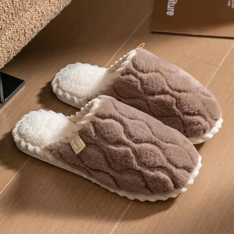 Chaussons Femme Hiver | Confort en Coton Moelleux