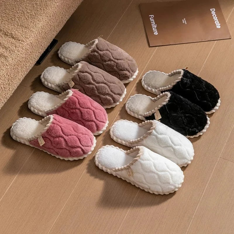 Chaussons Femme Hiver | Confort en Coton Moelleux