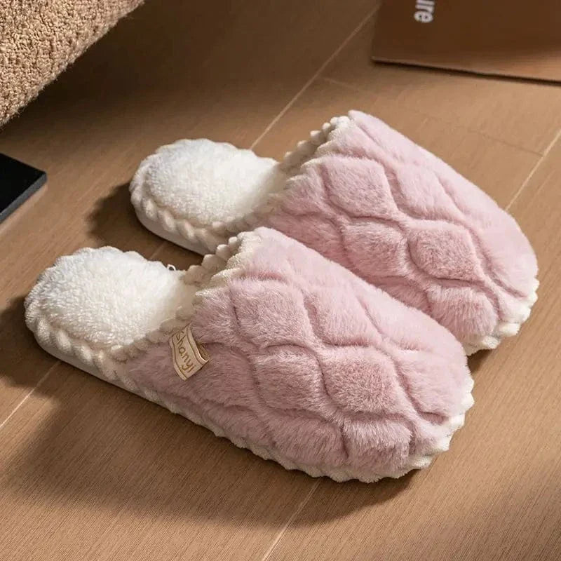 Chaussons Femme Hiver | Confort en Coton Moelleux