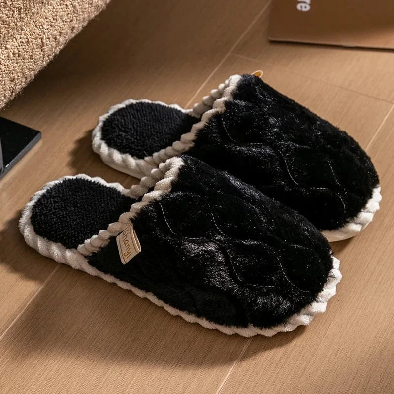 Chaussons Femme Hiver | Confort en Coton Moelleux