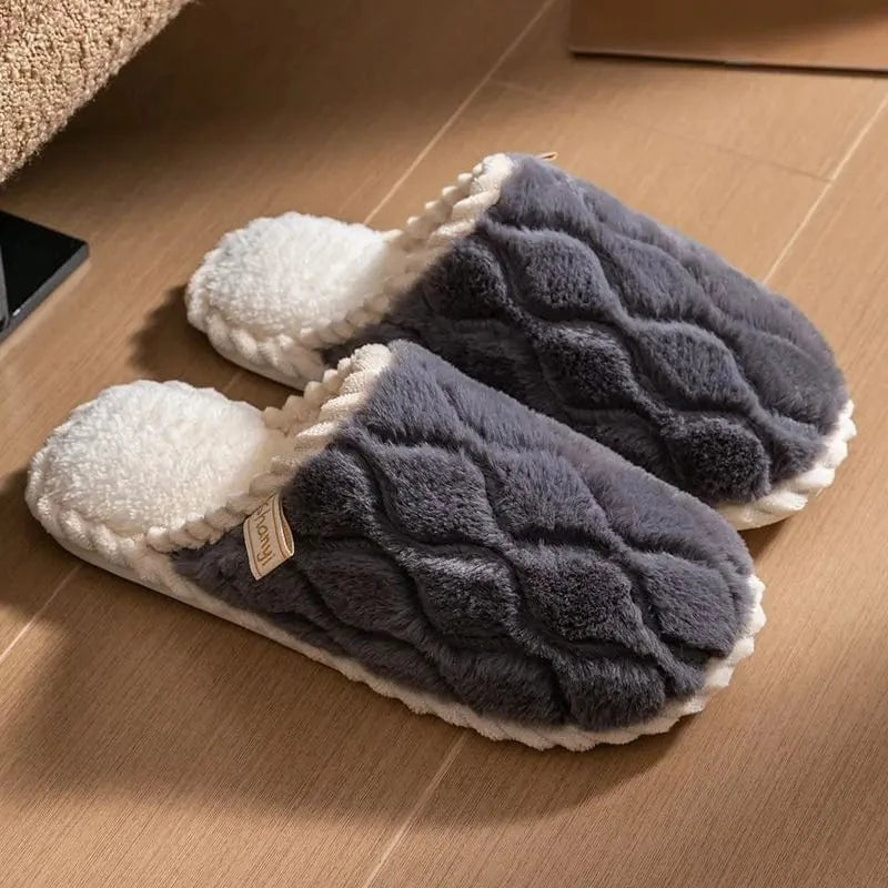 Chaussons Femme Hiver | Confort en Coton Moelleux