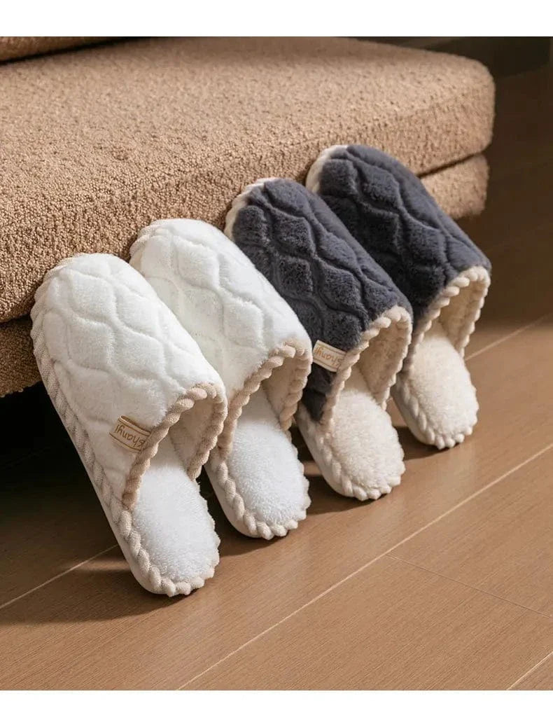 Chaussons Femme Hiver | Confort en Coton Moelleux