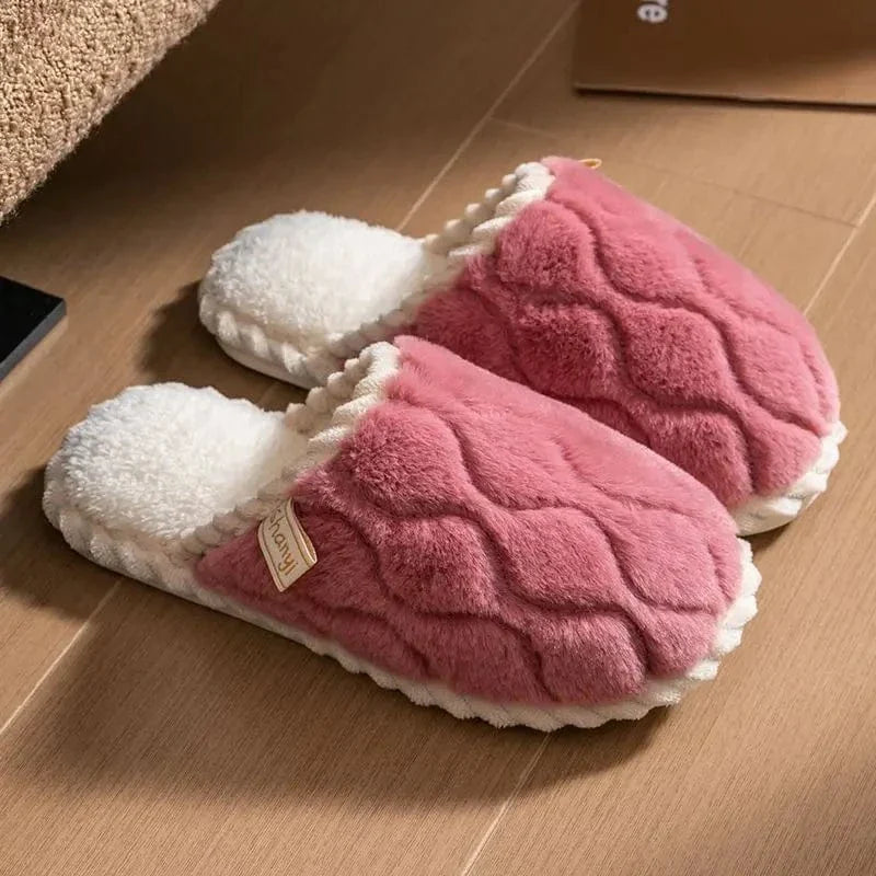 Chaussons Femme Hiver | Confort en Coton Moelleux