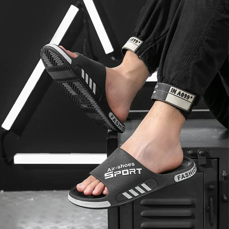 Chaussons d'été pour hommes | Tongs PVC antidérapantes Premium