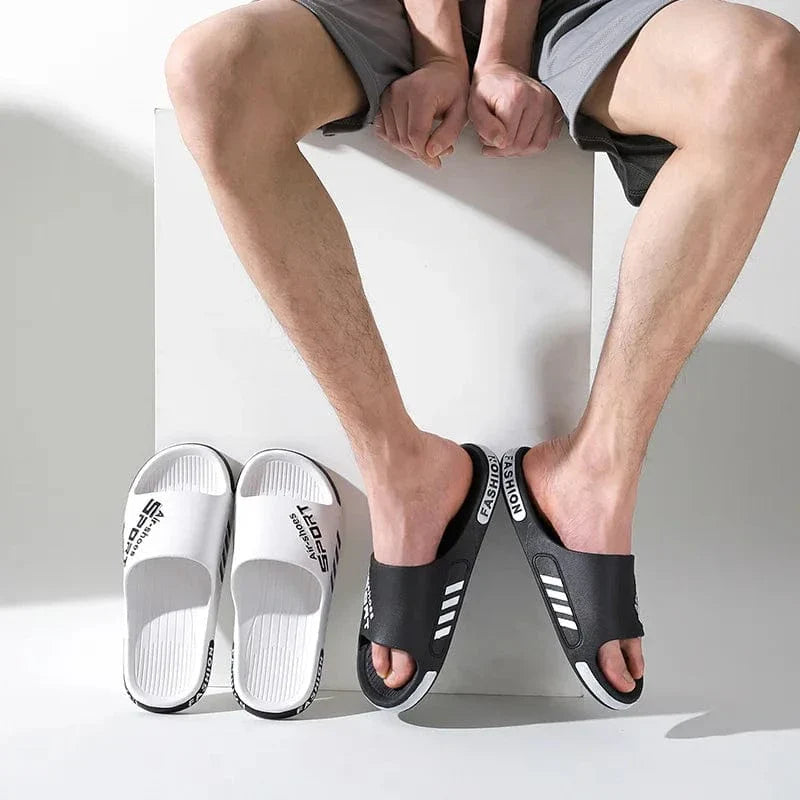 Chaussons d'été pour hommes | Tongs PVC antidérapantes Premium