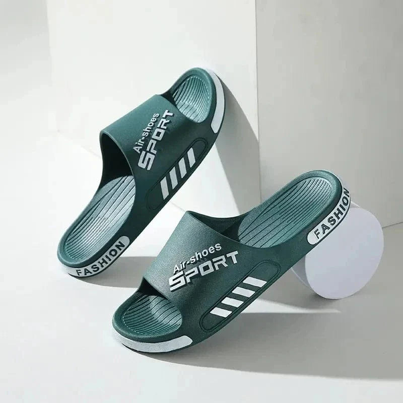 Chaussons d'été pour hommes | Tongs PVC antidérapantes Premium