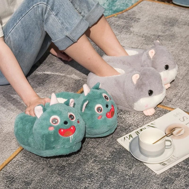 Chaussons Monstre Vert Magic