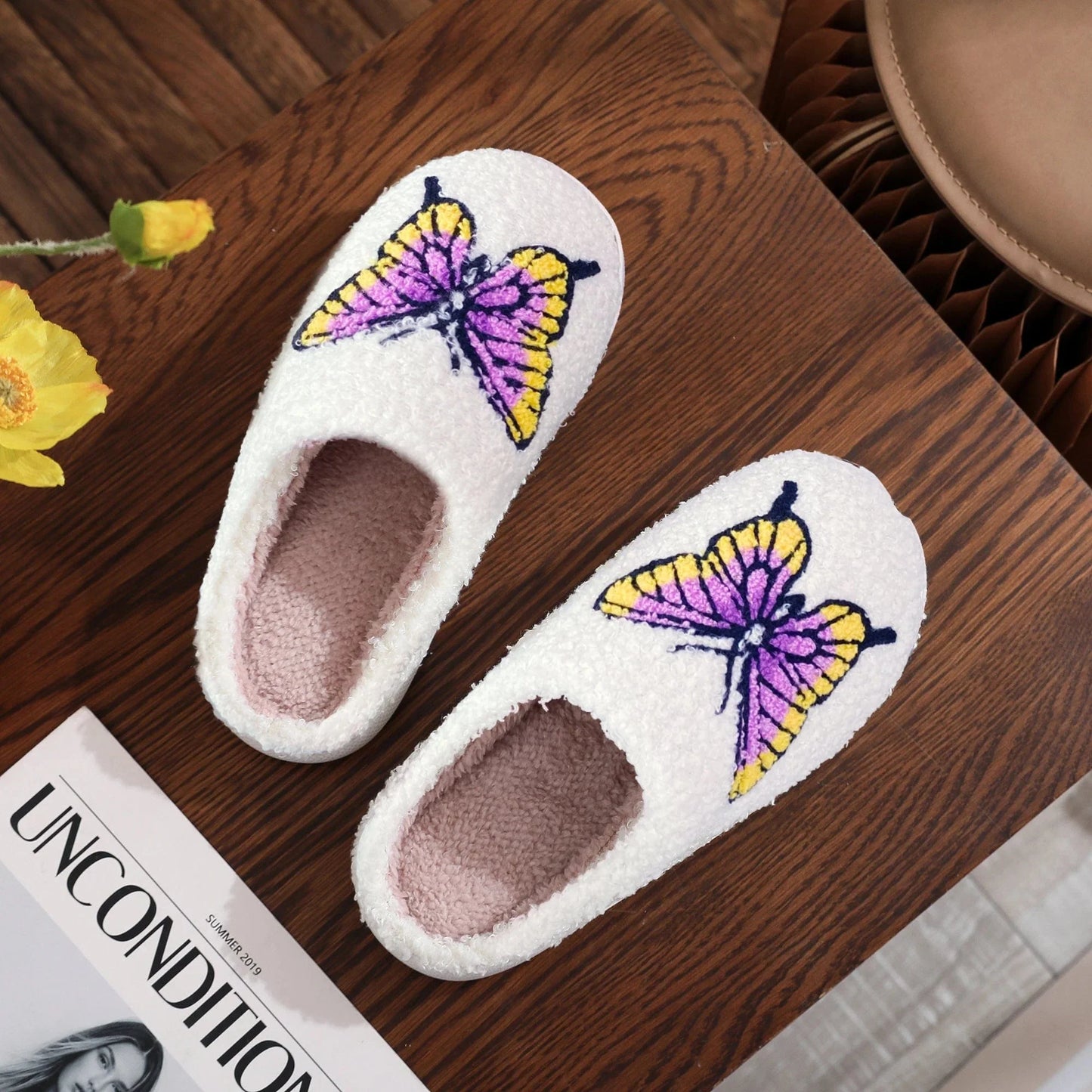 Chaussons Papillon Chic