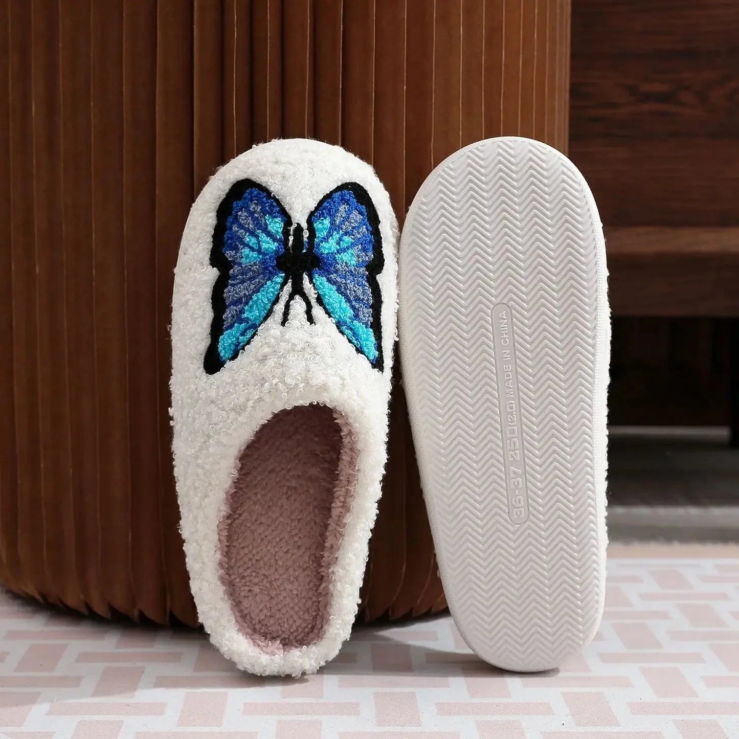 Chaussons Papillon Chic