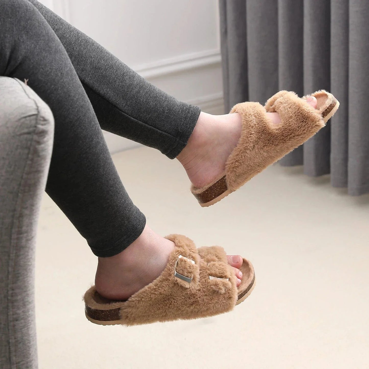 Chaussons Chauds Femme - Confort et Élégance