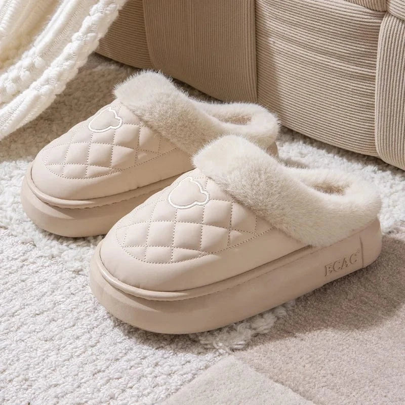Chaussons en Cuir Élégance