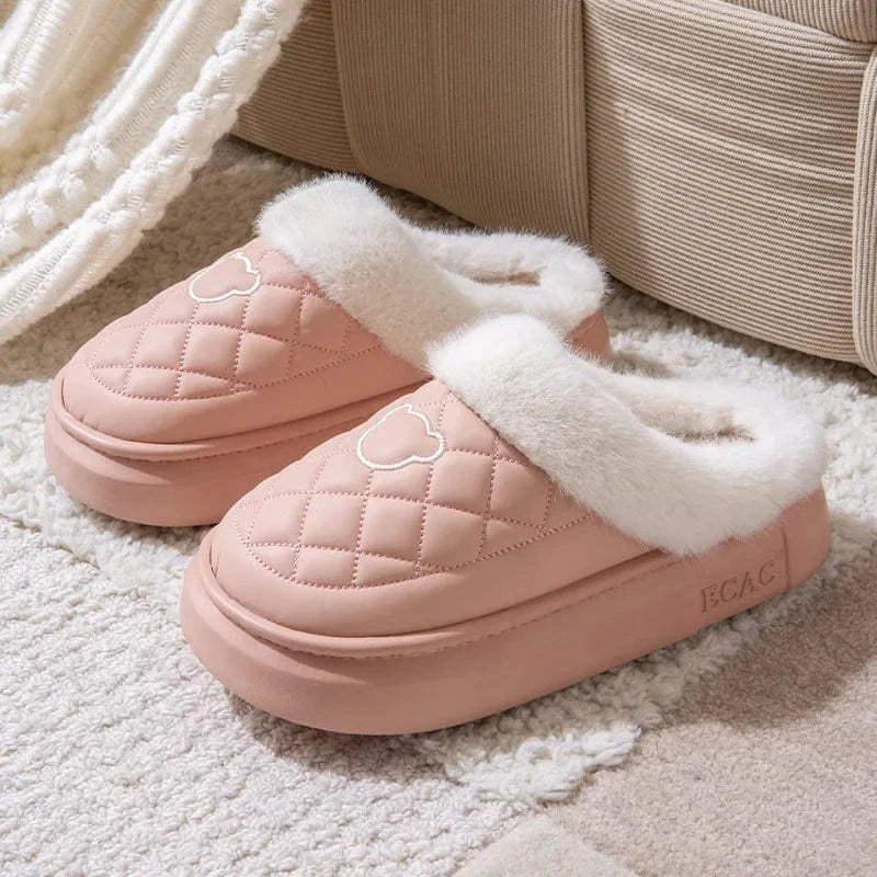 Chaussons en Cuir Élégance