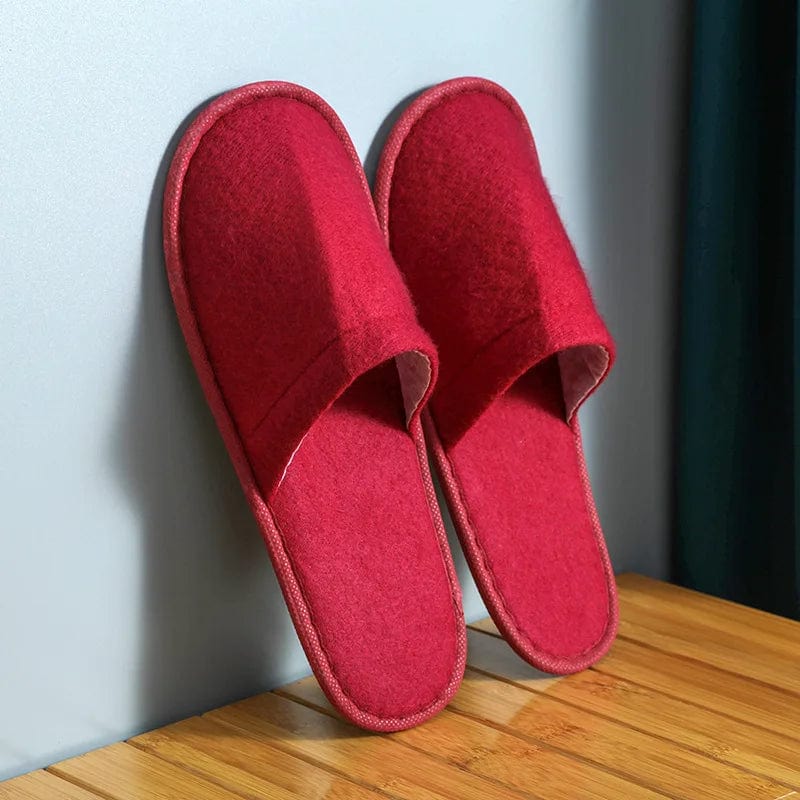 Chaussons d'hôtel deluxe - Lot de 5
