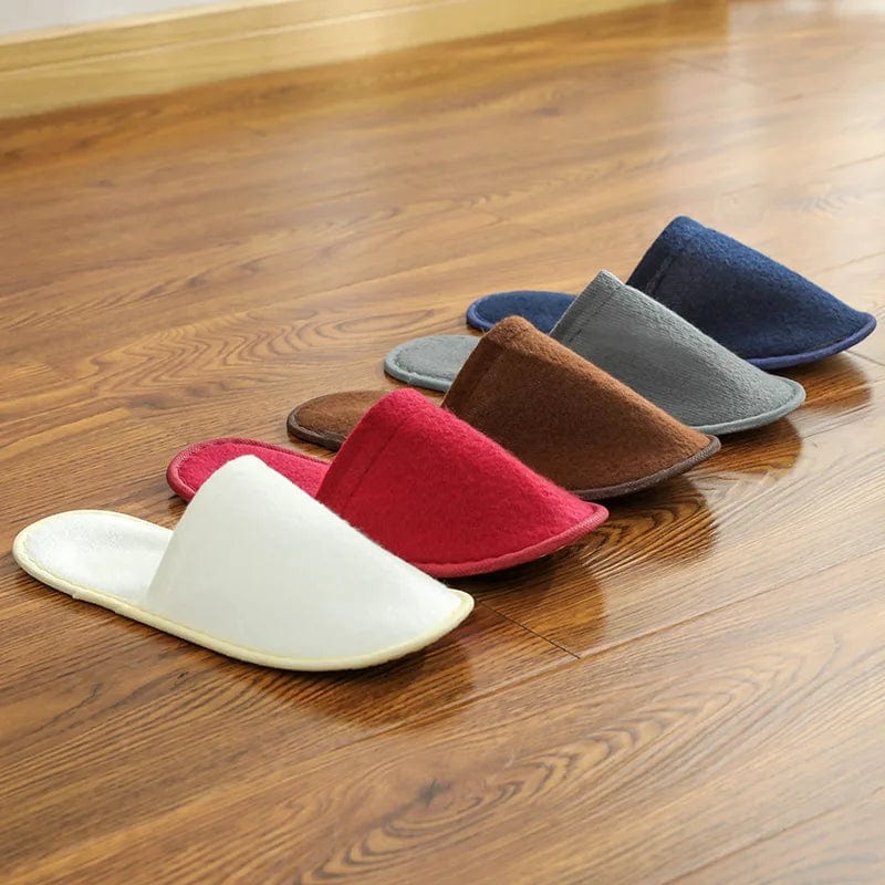 Chaussons d'hôtel deluxe - Lot de 5
