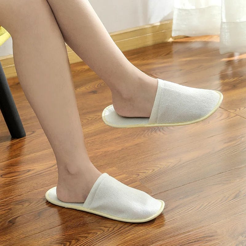Chaussons d'hôtel deluxe - Lot de 5