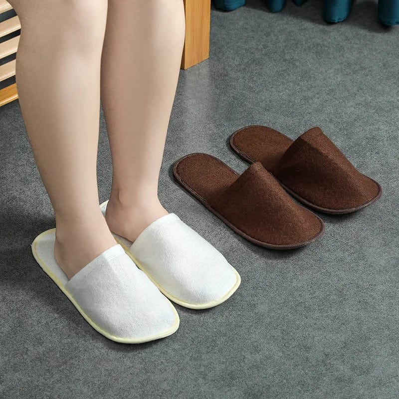 Chaussons d'hôtel deluxe - Lot de 5