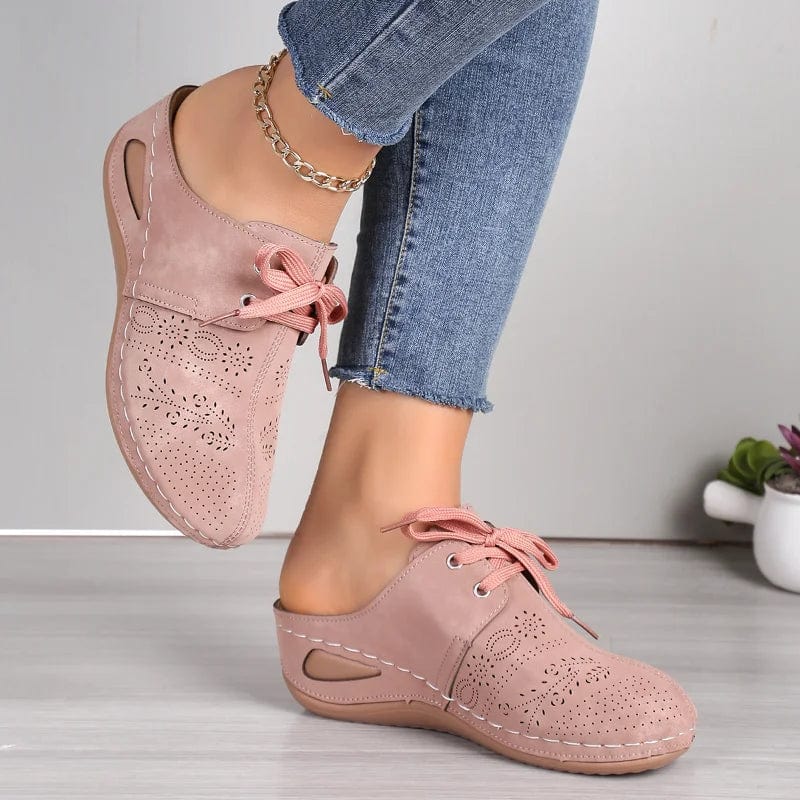 Pantoufle en Cuir Élégance