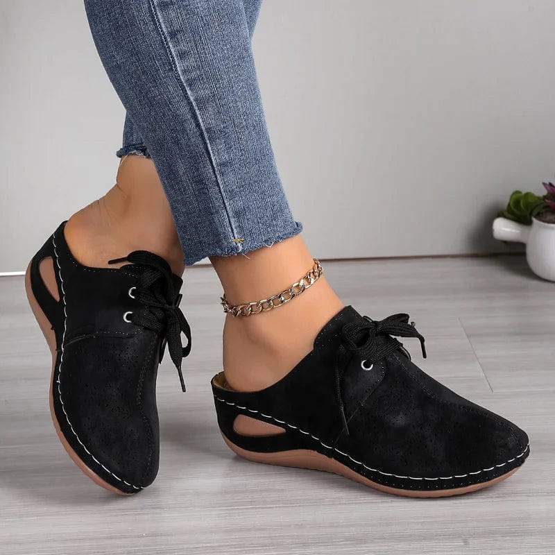 Pantoufle en Cuir Élégance