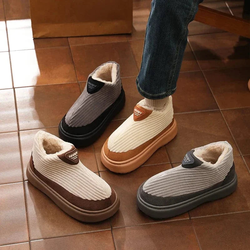 Chausson Fourré Élégance | Bottine Chic