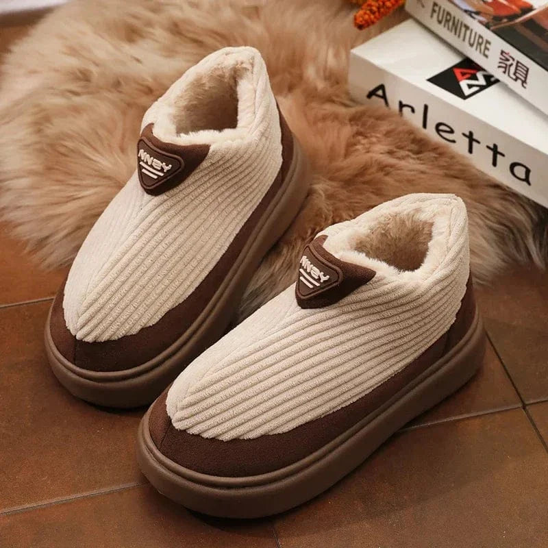 Chausson Fourré Élégance | Bottine Chic