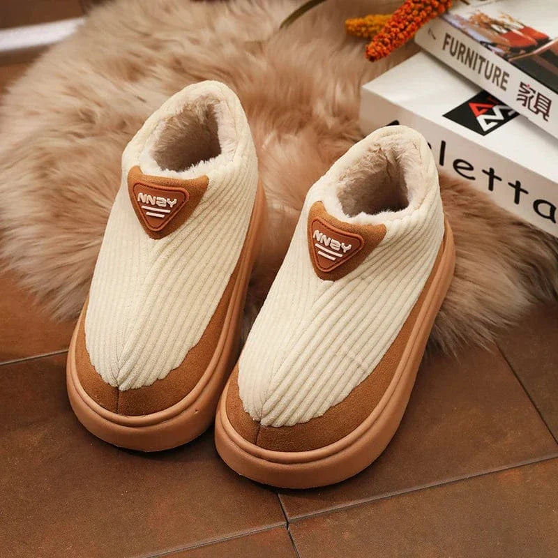 Chausson Fourré Élégance | Bottine Chic