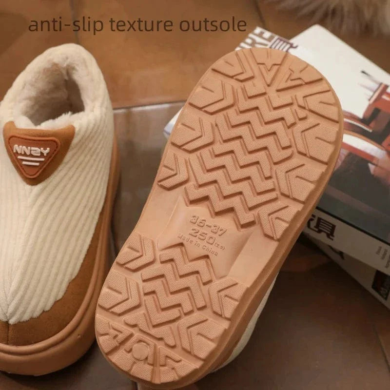 Chausson Fourré Élégance | Bottine Chic