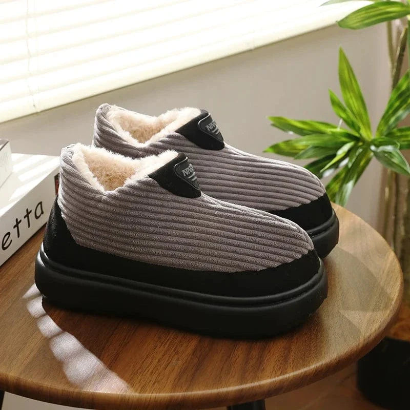 Chausson Fourré Élégance | Bottine Chic