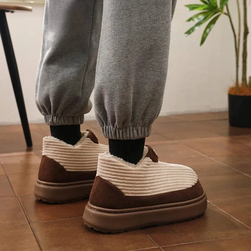 Chausson Fourré Élégance | Bottine Chic