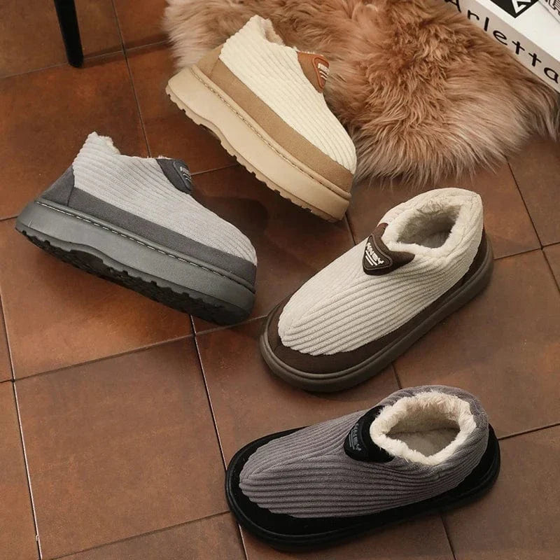 Chausson Fourré Élégance | Bottine Chic