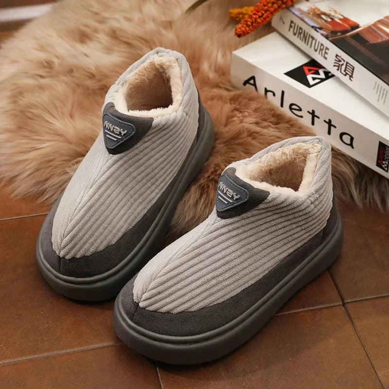 Chausson Fourré Élégance | Bottine Chic