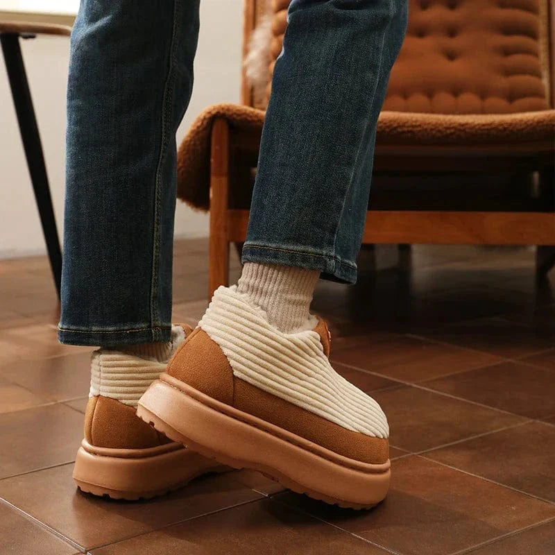 Chausson Fourré Élégance | Bottine Chic