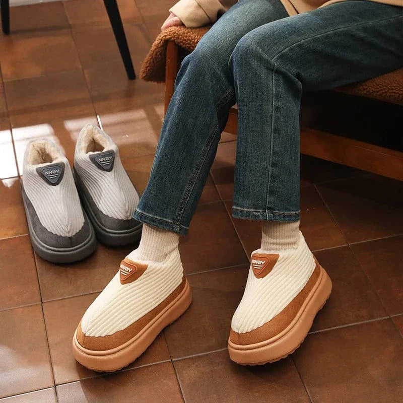 Chausson Fourré Élégance | Bottine Chic
