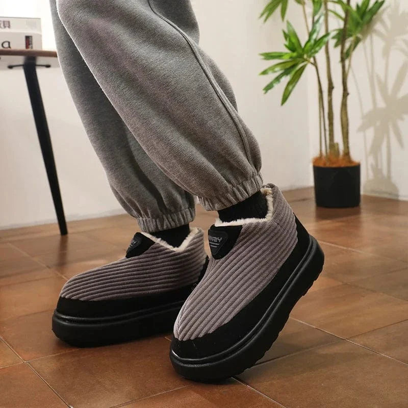 Chausson Fourré Élégance | Bottine Chic