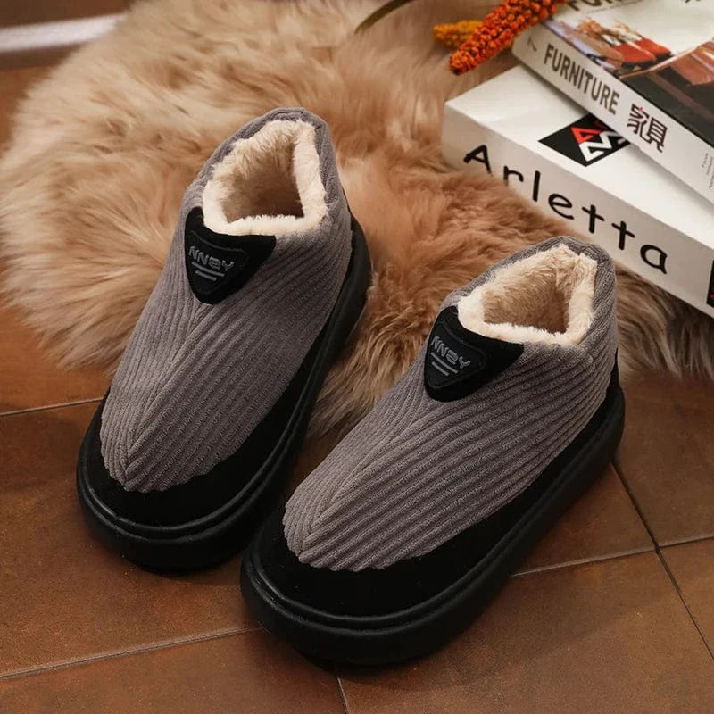Chausson Fourré Élégance | Bottine Chic