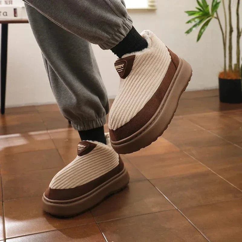 Chausson Fourré Élégance | Bottine Chic