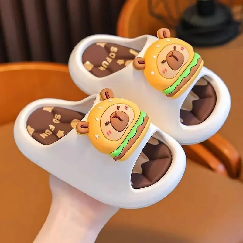 Chaussons Enfant Capybara : Confort et Éléganse pour Petits Pieds
