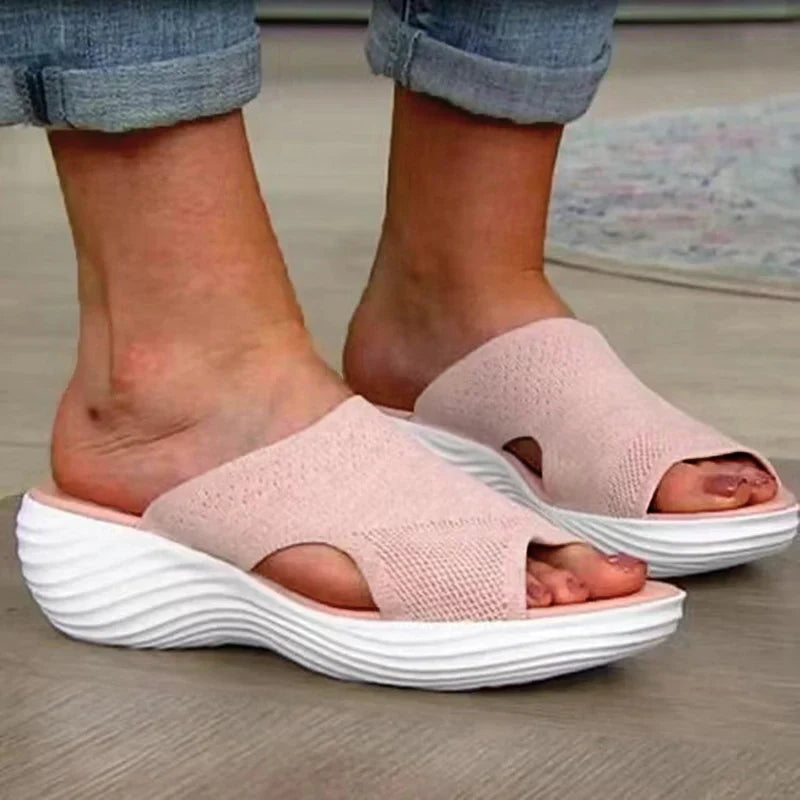 Chaussons d'Été Femme Élégance