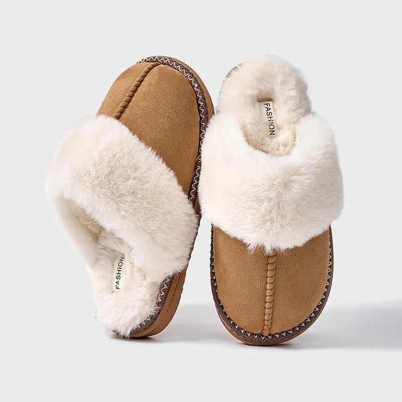 Chausson Fourrure Éclatant | Mode Trendy